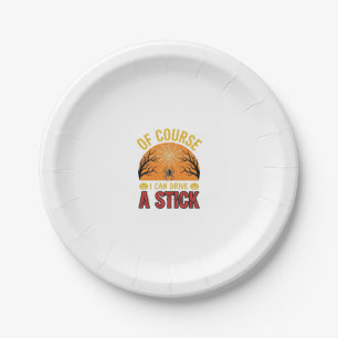 Assiettes En Carton Conception de T-shirt drôle d'Halloween avec une t