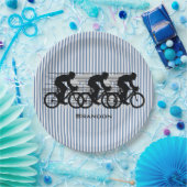 Assiettes En Carton Conception des bandes cyclables (Fête)