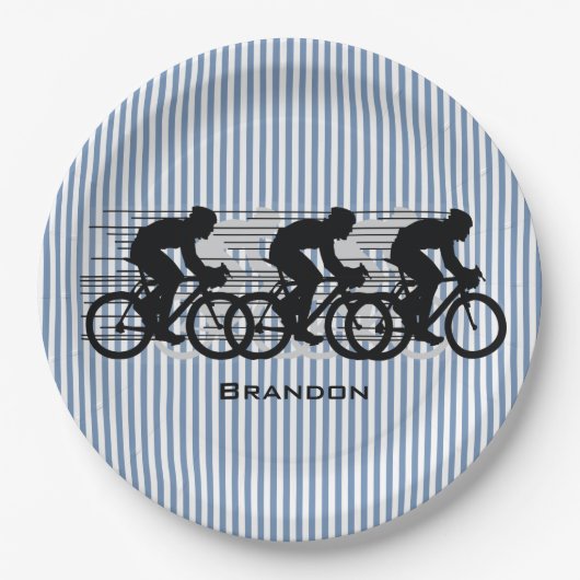 Assiettes En Carton Conception des bandes cyclables (Devant)