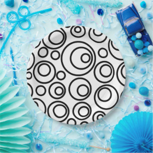 Assiettes En Carton Conception des cercles