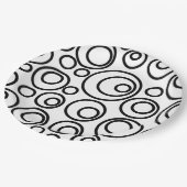 Assiettes En Carton Conception des cercles (Angle)