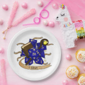 Assiettes En Carton Conception des dés de l'Assistant (Fête)