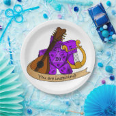 Assiettes En Carton Conception des dés de série (Fête)