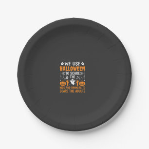 Assiettes En Carton Conception d'Halloween pour enfants banquiers adul