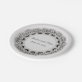 Assiettes En Carton Conception Doily (Angle)