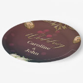 Assiettes En Carton Conception élégante steampunk, (Angle)