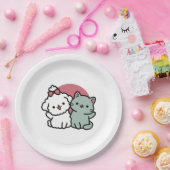 Assiettes En Carton Conception "Fur-Real Friends Forever" (Fête)