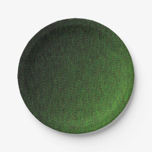 Assiettes En Carton Conception Hunter Green Shimmer