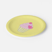 Assiettes En Carton Conception illusima Jaune (Angle)