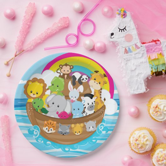 Assiettes En Carton Conception mignonne d'amusement d'enfants en bas (Fête)
