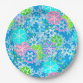 Assiettes En Carton Conception nouvelle année (Devant)