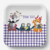 Assiettes En Carton concert (Recto)