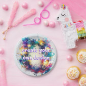 Assiettes En Carton Concevez vos propres paquets en papier (Fête)