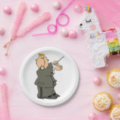 Assiettes En Carton Conducteur (Fête)