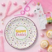 Assiettes En Carton Confetti. (Fête)