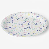 Assiettes En Carton Confetti Pop - Multi (Angle)