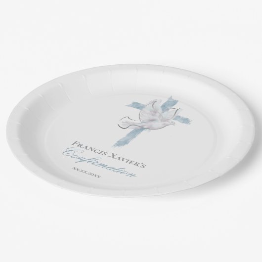 Assiettes En Carton Confirmations (Angle)