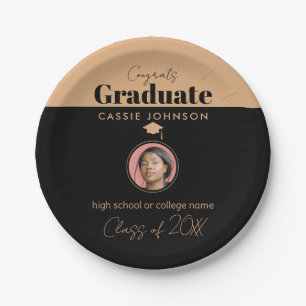 Assiettes En Carton Congrats Graduate Class of 2023