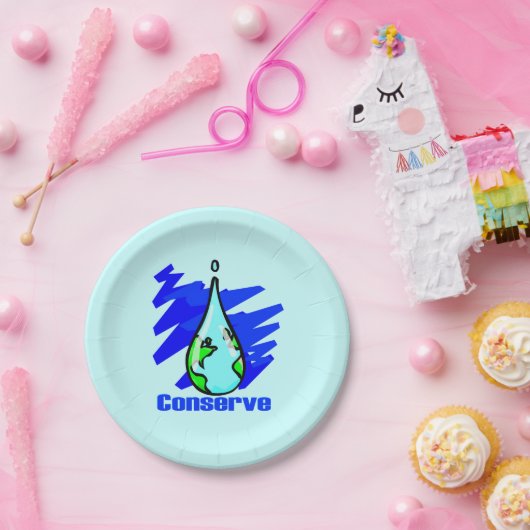 Assiettes En Carton Conserver l'eau (Fête)