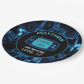 Assiettes En Carton Console de poche Blue Glow (Angle)