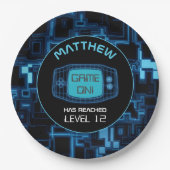 Assiettes En Carton Console de poche Blue Glow (Devant)