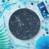 Assiettes En Carton Constellation céleste - Nuit étoilée (5) (Fête)