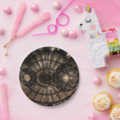 Assiettes En Carton Constellations Zodiac mécanique Steampunk (Fête)