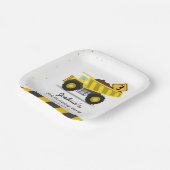 Assiettes En Carton Construction Camion Enfants N'importe quel âge Ann (Angulaire)