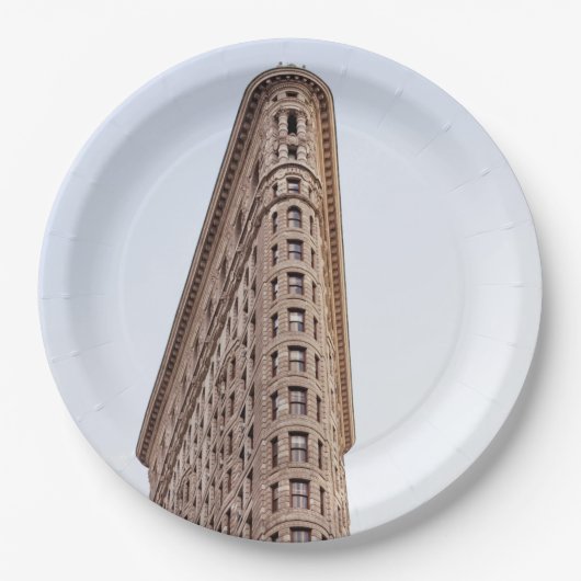 Assiettes En Carton Construction de Flatiron (Devant)