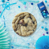 Assiettes En Carton Cookie à chips au chocolat géant (Fête)