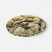 Assiettes En Carton Cookie à chips au chocolat géant (Angle)