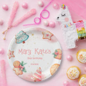 Assiettes En Carton Cookie de Noël deux sucré (Fête)