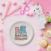Assiettes En Carton Cookie Monster | B est pour Bacon (Fête)