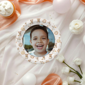 Assiettes En Carton Cookie & Souris Anniversaire de enfant Plaque de p