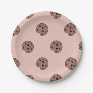 Assiettes En Carton Cookies à puce Plaques papier motifs