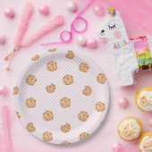 Assiettes En Carton Cookies Baies roses Anniversaire (Fête)