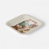 Assiettes En Carton Cookies, Cocoa & Christmas Cheer (Angulaire)