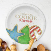 Assiettes En Carton Cookies de Noël Whimsical Sweet Holiday Plaisant