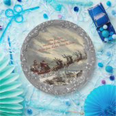 Assiettes En Carton Cookies pour Père Noël 🎅(personnalisable) (Fête)