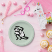 Assiettes En Carton Cool BONOBO - Chimpanzé - Faune - Nature - (Fête)