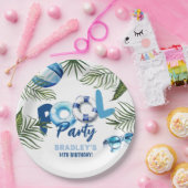 Assiettes En Carton Cool Dude Pool Party Boy Anniversaire (Fête)