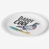 Assiettes En Carton Cool papa (Angle)