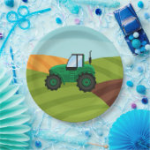 Assiettes En Carton cool Pays partie tracteur (Fête)