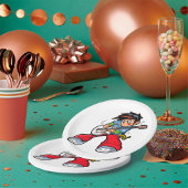 Assiettes En Carton Cool Rock Star Guitariste Fun Musicien