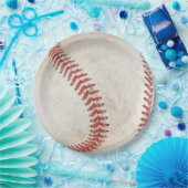 Assiettes En Carton Cool rustique baseball Équipe Sport Moderne (Fête)