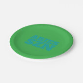 Assiettes En Carton Cool SZN de Green Aries (Angle)