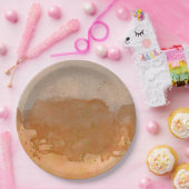 Assiettes En Carton cool taches de café (Fête)