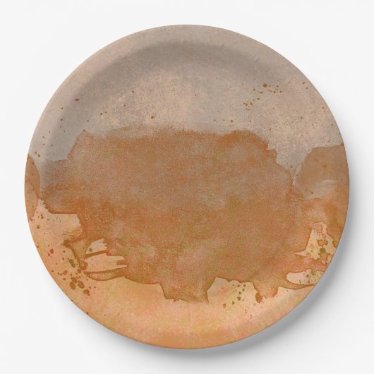 Assiettes En Carton cool taches de café (Devant)