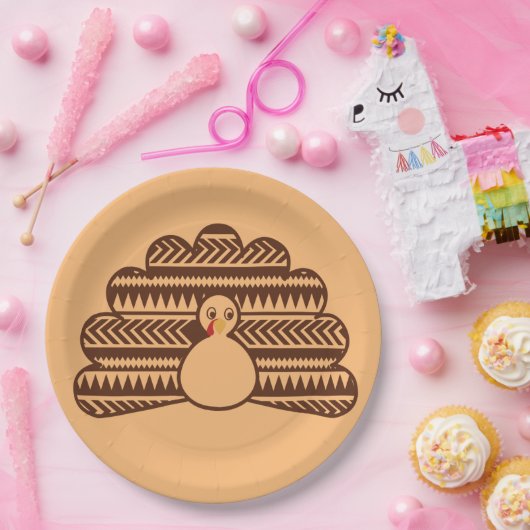 Assiettes En Carton cool tendance grâces vacances de la dinde grâces à (Fête)