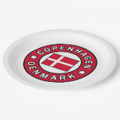 Assiettes En Carton Copenhague Danemark (Angle)